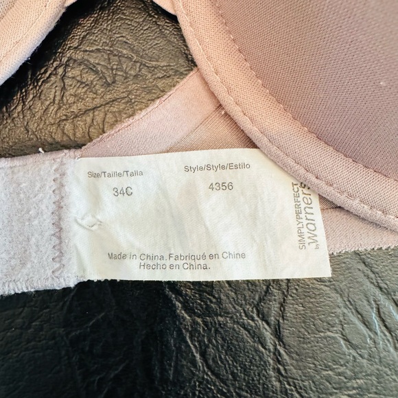 Warners Bra Bundle, one Taupe & one Tan Textured, Size 34C, EUC - Picture 3 of 5